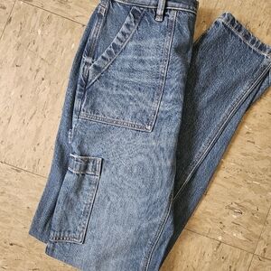 Classic Blue Denim Carpenter Jeans